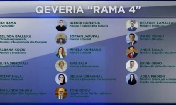 Cilët ministra rezistuan të ruajnë postin pas prezantimit të qeverisë së re