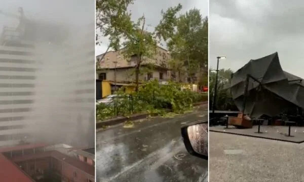 Stuhia e fortë përfshin Shqipërinë: Vonesa në fluturime, pemë të rrëzuara dhe rrugë të përmbytura