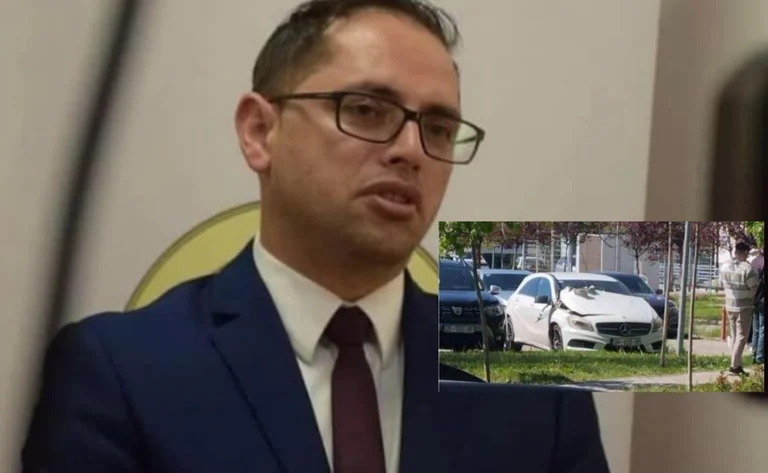 “S’kam obligime ndaj askujt”- Ud. drejtori i QKUK-së flet pasi i shpërtheu vetura në oborrin e spitalit