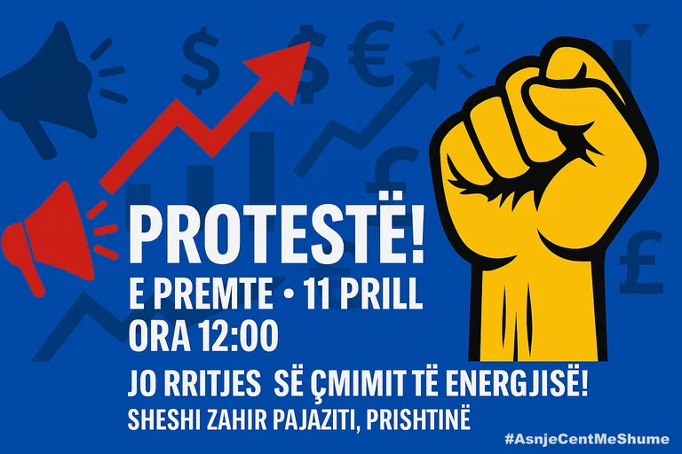 Të premten protestohet sërish kundër rritjes së rrymës: Në ora 12:00, Sheshi Zahir Pajaziti