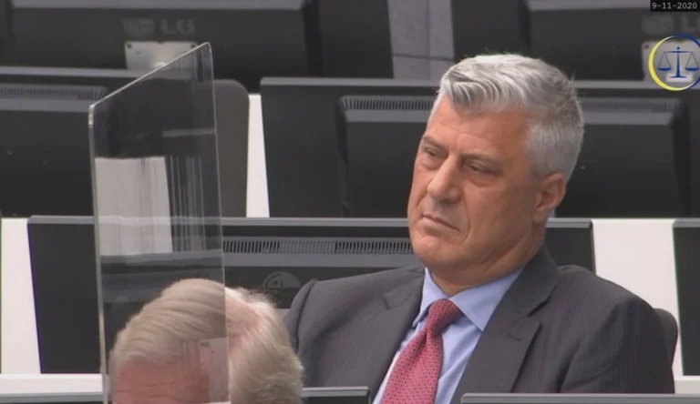 Hashim Thaçi me probleme shëndetësore, ndërpritet seanca në Hagë