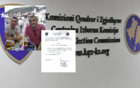 Miku i deputetit të VV-së, Adnan Rrustemit, rekomandoi PRO certifikimit të Listës Serbe