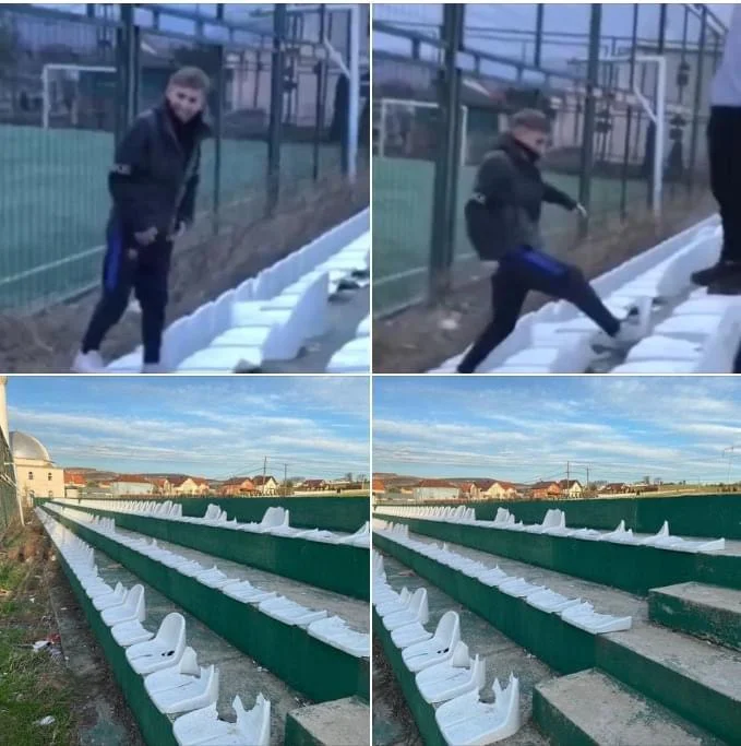 Dëmtuan ulëset në një fushë sporti në Lipjan, Policia e arreston njërin prej të dyshuarve