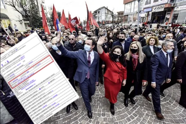 Vjosa Osmani shpërblen me tender 100 mijë euro kompaninë që i kryente shërbime VV-së gjatë fushatës