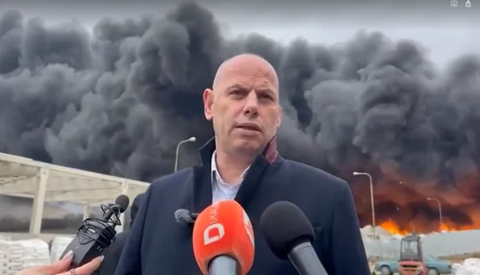 Zjarri në Drenas, Lladrovci kërkon ndihmën e KFOR-it