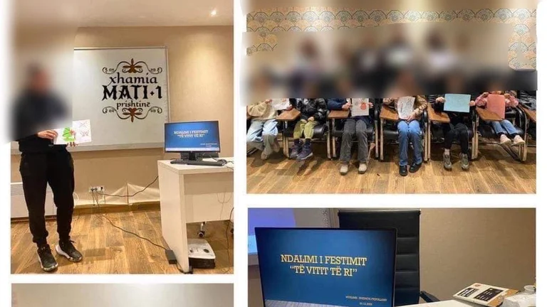 Xhamia e Matit në Prishtinë dje mbajti kurs trushpërlarës me fëmijë të vegjël kundër festimit të Vitit të Ri