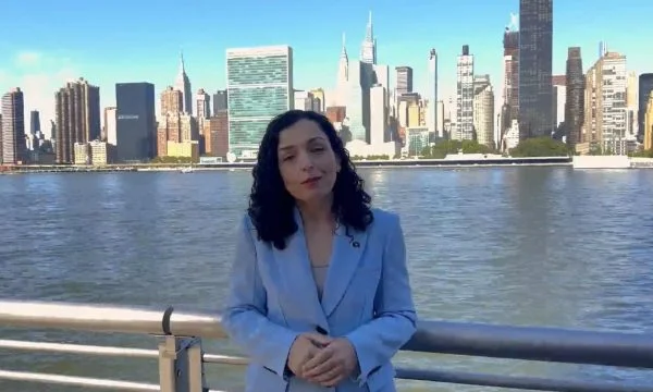Osmani nga New York: Do të përçoj zërin e popullit të Kosovës