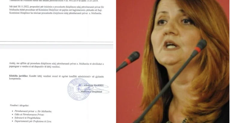 Suspendohet përmbaruesi privat, Ilir Mulhaxha – vëllai i deputetes së VV’së, Fatmire Kollçaku
