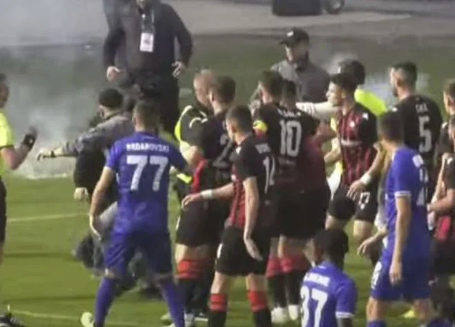 Zyrtare: Skuadra e Shkëndijës e fiton takimin me rezultat 3:0 në tavolinë, Shkupi ndëshkohet për sjelljen e tifozëve