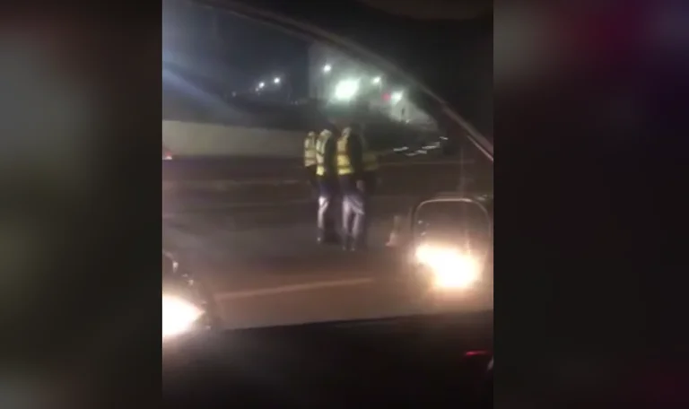 Një person goditet nga vetura në Veternik (VIDEO)