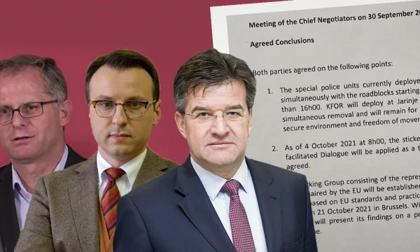 Publikohet Marrëveshja: Njësia Speciale ka afat deri në orën 16:00, të shtunën, të largohet nga Veriu (Dok)