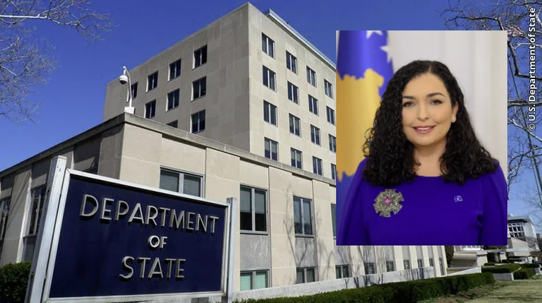 Departamenti amerikan i Shtetit – Presidentes Osmani: Rrezikuat sigurinë kombëtare në veri