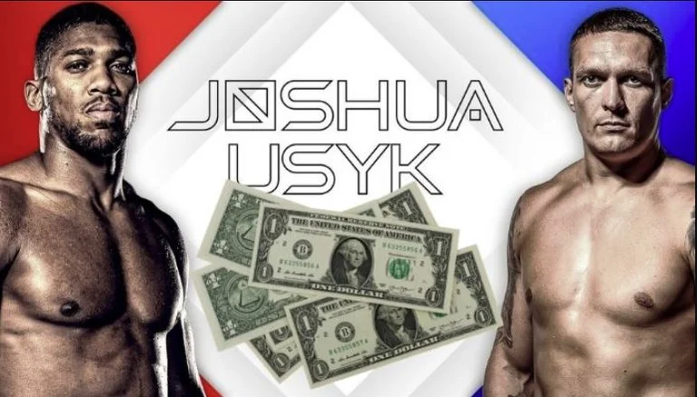 Zbulohen shifrat, ja nga sa miliona do t’i fitojnë Joshua dhe Usyk sonte