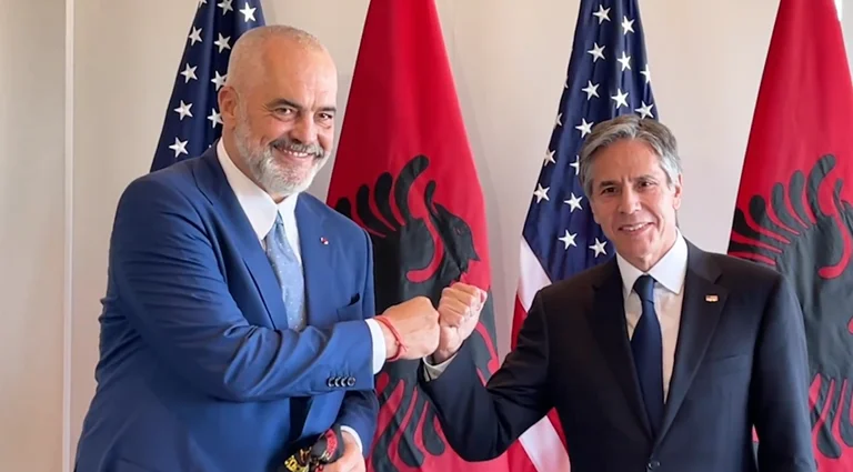 Blinken pas takimit me Ramën: Partneriteti SHBA-Shqipëri po bëhet edhe më i thellë, u jemi mirënjohës