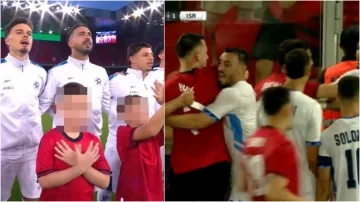 Nga vërshëllimi i himnit te kacafytja në fushë, ndeshja Shqipëri-Izrael bënë bujë në media