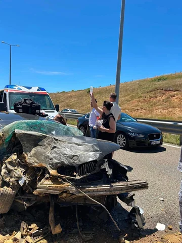 Aksident i rëndë në autostradën “Ibrahim Rugova”