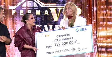 Mimoza Ahmeti shpallet fituese e“Ferma VIP 3″ , fiton 129 mijë euro