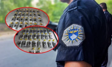 Aksioni ku u kapën 60 kg drogë, Policia ndan foto të substancës: U sekuestruan edhe një kamion e dy vetura
