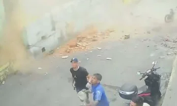 Pamje nga momentet e tërmeteve shkatërruese në Venezuelë(VIDEO)