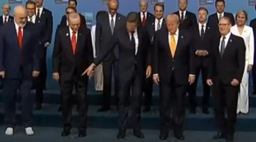 Atletet e bardha të Ramës marrin vëmendjen në Samitin e NATO-s, Rutte i tregon Trumpit