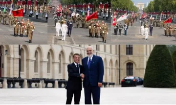 Parada e 14 korrikut në Francë, Shqipëria pjesë e ceremonisë me flamurin kuqezi
