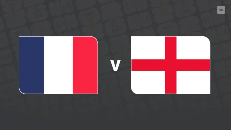 Lufta për vendin e tretë, formacionet zyrtare: Franca – Anglia