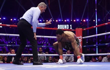 Kthehet Anthony Joshua, mposht Kristian Prengën në raundin e dytë