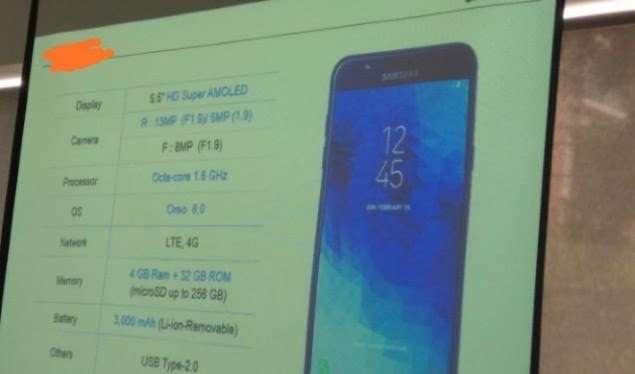 Rrjedhin specifikimet e Samsung Galaxy J7 Duo Phone