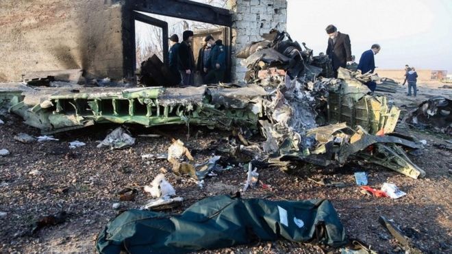Rrëzohet avioni me pasagjerë ukrainas në Iran