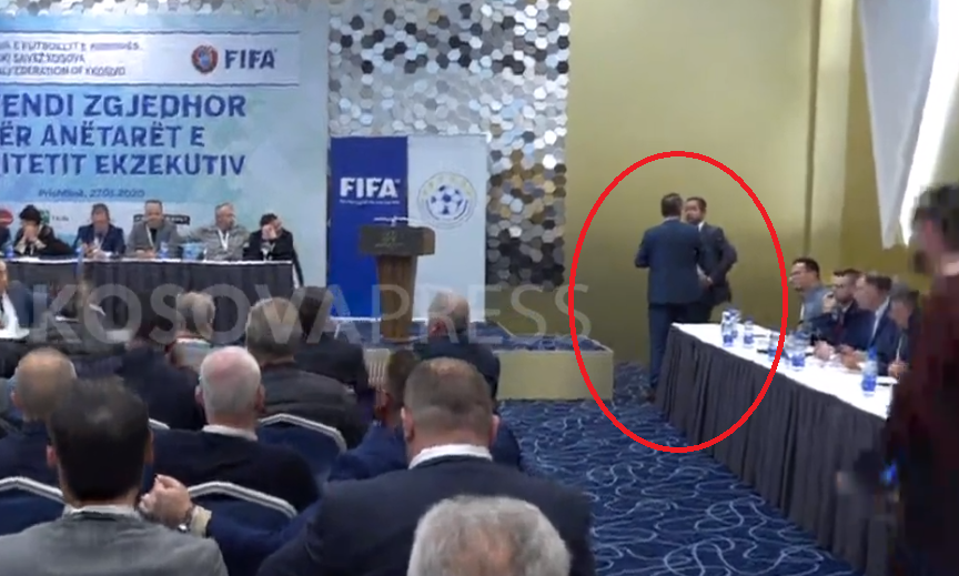 LIVE: Sekretari i FFK-së i kërkon para kamerave përfaqësuesit të UEFA-s mbështetjen e Ademit