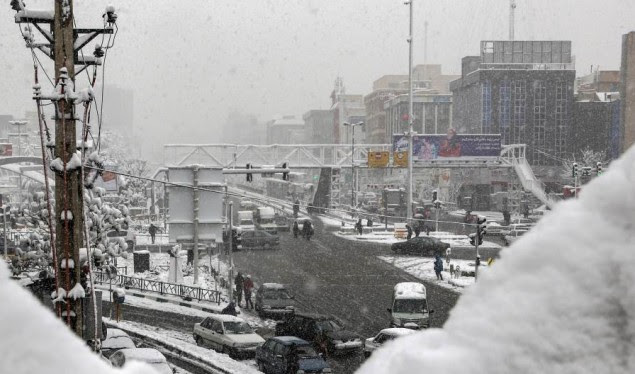 Bora paralizon Teheranin