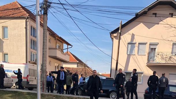 Pamje nga Gjilani ku po dyshohet për vrasje të shumëfishtë
