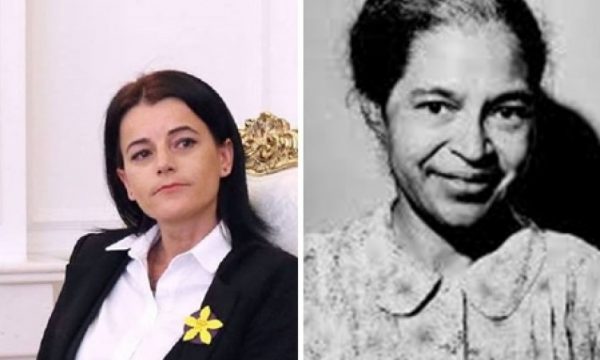 Ambasada e SHBA-së e krahason Vasfije Krasniqin me Rosa Parks