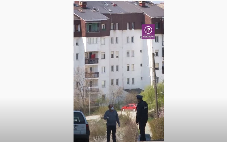 Pamje nga lagjet Mati 1 dhe Tophane