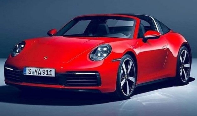 Rrjedhin fotografitë e para të Porsche 911 Targa