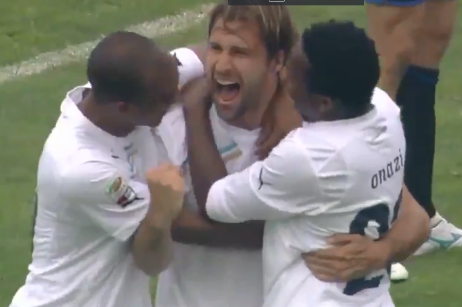 Llogaria zyrtare e Lazios rikujton golin legjendar të Lorik Canës kundër Atalantas më 2012