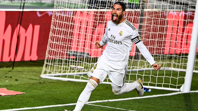 Reali i falet Ramosit, kapiteni ua siguron madrilenëve tri pikët