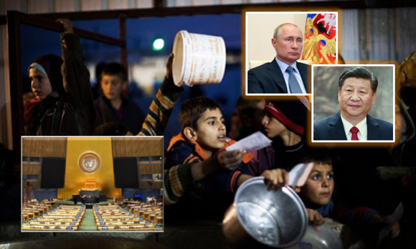E tmerrshme: Rusia dhe Kina bllokojnë me veto në OKB ndihmat humanitare për Sirinë