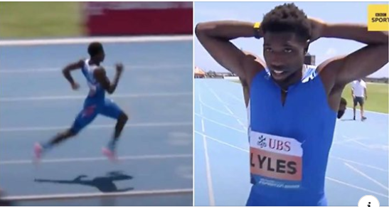 Sprinteri amerikan mendoi se theu rekordin botëror të Boltit në 200 metra, por e kuptoi se ka vrapuar vetëm 185m