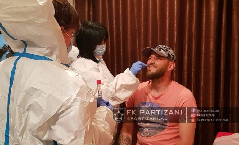 Publikohen rezultatet e testeve për koronavirus të lojtarëve të Partizanit