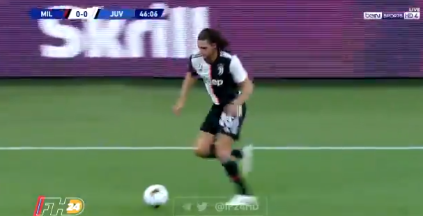 Juventus zhbllokon rezultatin, Rabiot ‘bombardon’ rrjetën e rosonerëve