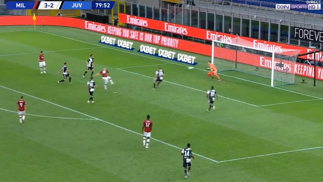 Milani shkatërron Juventusin, Rebic thjesht spektakolar