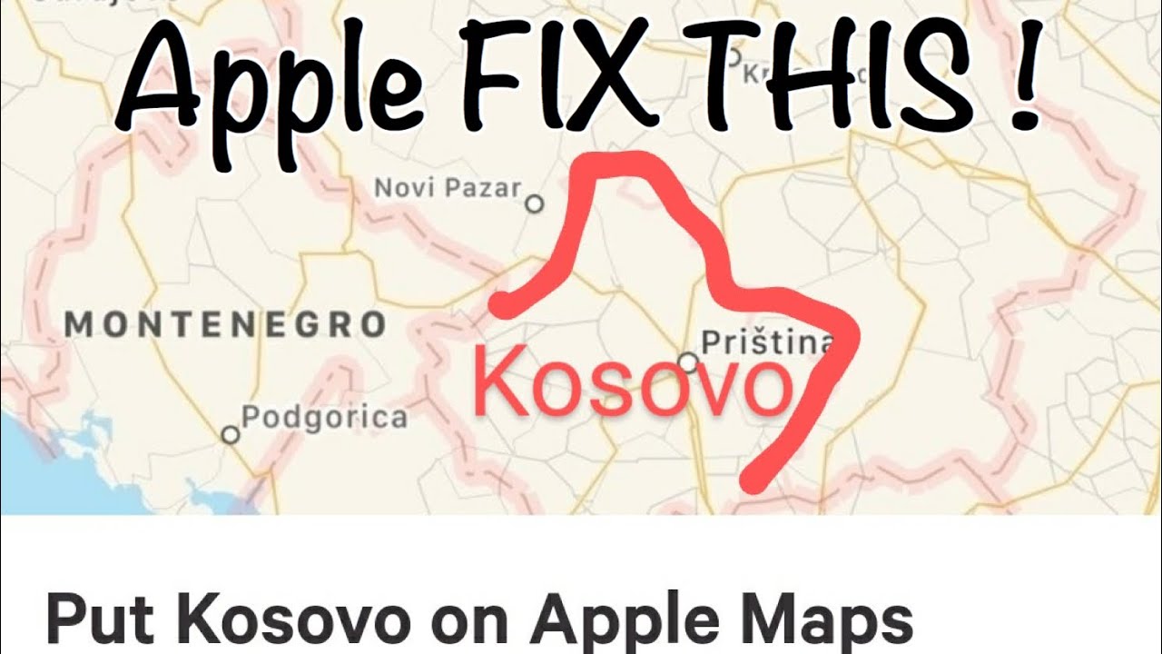 Pas fushatës së madhe, Apple vendos Kosovën në hartë