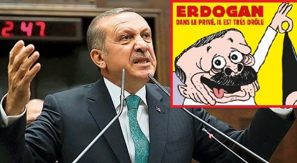 Titulli i Charlie Hebdo për karikaturën e Erdoganit: Ai është shumë argëtues privatisht