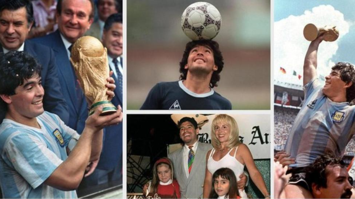 Karriera në foto e legjendës së legjendave, Diego Maradona