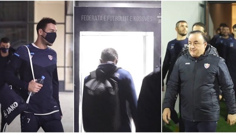 Pamje nga aterimi i Moldavisë në Sllatinë si dhe stërvitja e parë në ‘Fadil Vokrri’