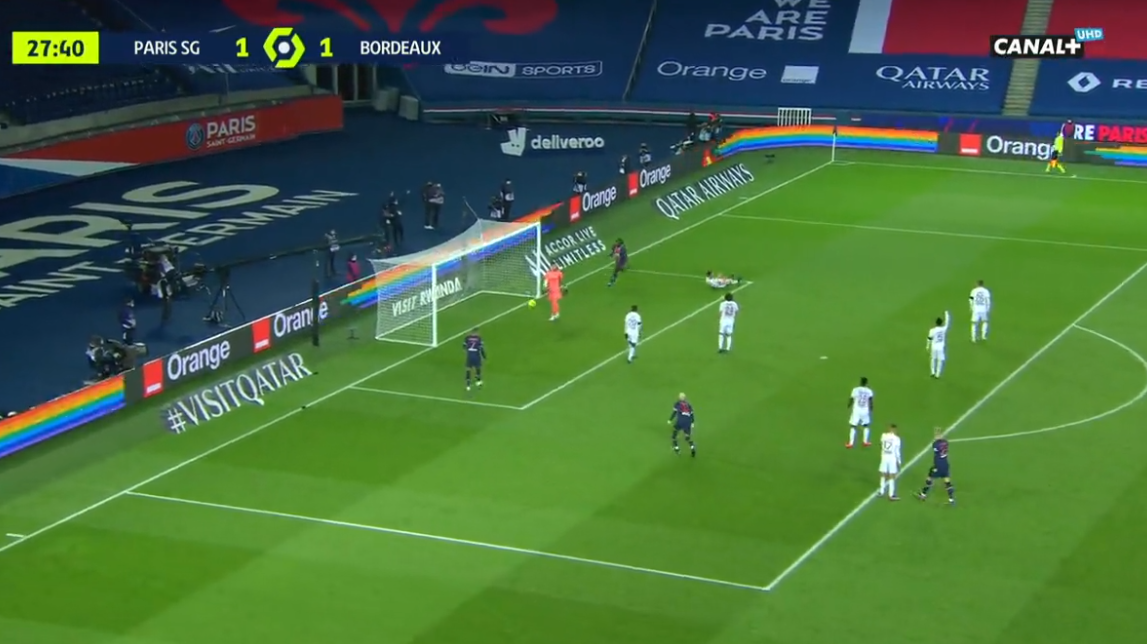 Rikthim i frikshëm nga PSG: Brenda dy minuta shënon dy gola dhe përmbysë rezultaitn kundër Bordeaux