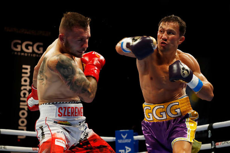 Golovkin mbron titujt IBF dhe IBO pasi mposht polakun Szeremeta
