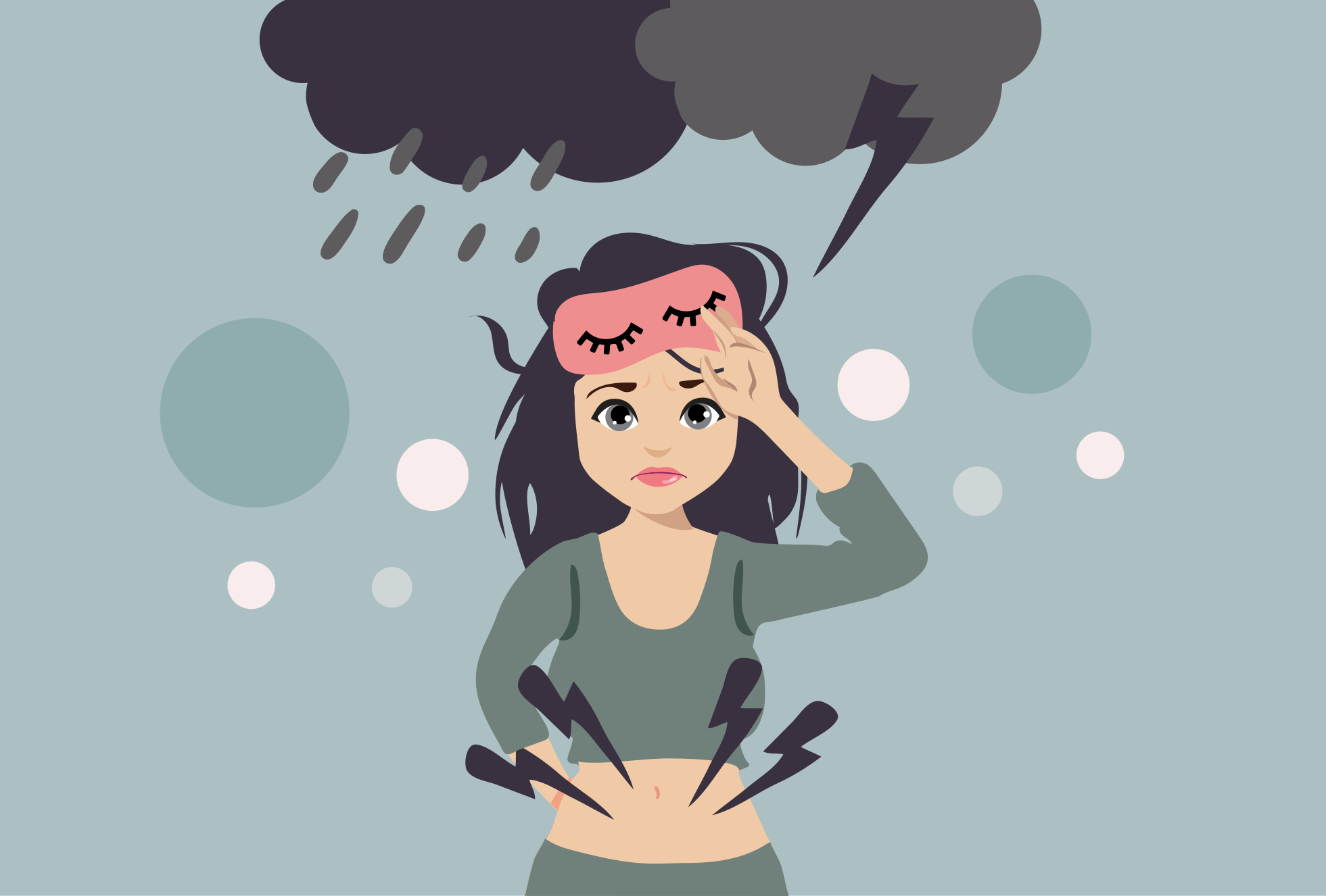 Mendimet e tmerrshme që ka çdo grua pak ditë para periodave