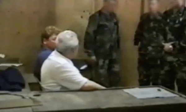 Pamje të rralla nga arrestimi i Millosheviqit: Ishte mbajtur në bazën amerikane para se të transferohej në Hagë